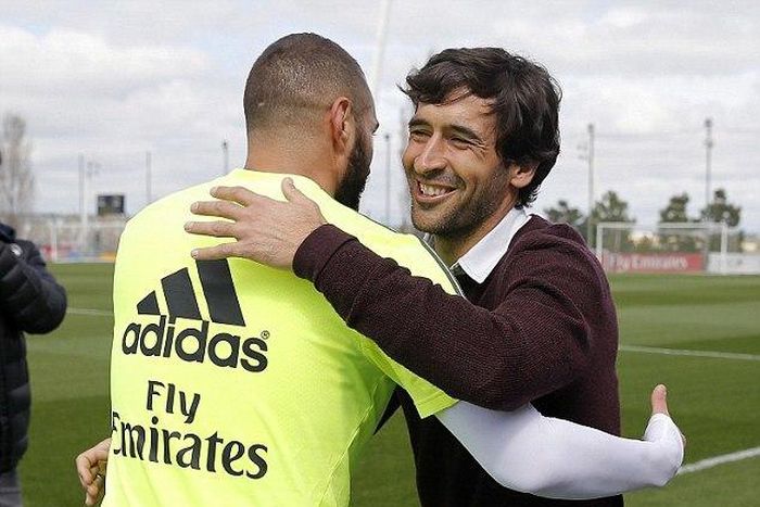 Karim Benzema and Raul