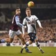 Tottenham's Christian Eriksen in action with Aston Villa's Jack Grealish Reuters / Dylan Martinez Livepic