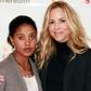 Woineshet Zebene Negash with actress Maria Bello at "Half the Sky Live,"