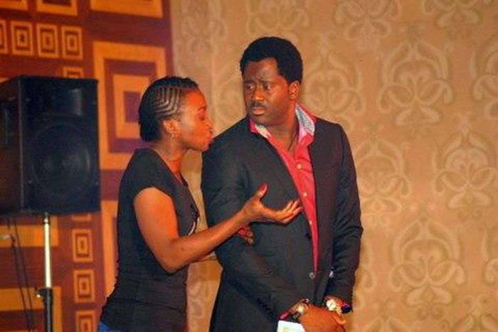 Actor/Politicians Kate Henshaw and Desmond Elliot 