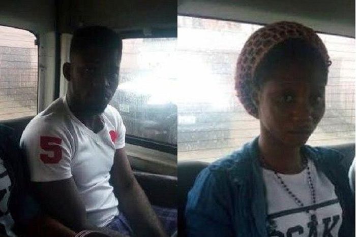 The accused, James Ogwuche Alex and Gina Ene Oklewu