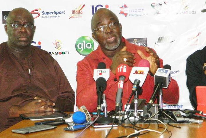 Amaju Pinnick and other NFF leaders