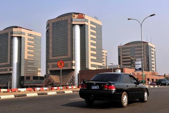 A view of the government-owned Nigerian National Petroleum Corporation in Abuja is seen in this January 14, 2010 file photo. REUTERS/Afolabi Sotunde/Files