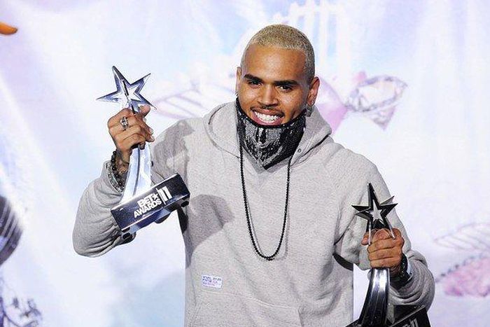 Chris Brown at BET 2011