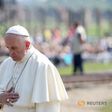 Pope, at Auschwitz, asks God to forgive "so much cruelty"
