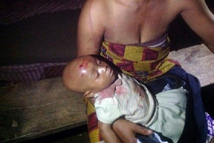 The battered woman and her son