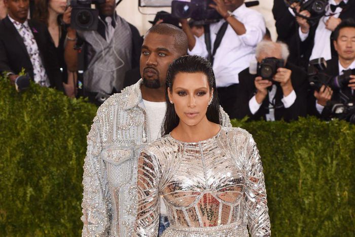 Kim Kardashian and Kanye West