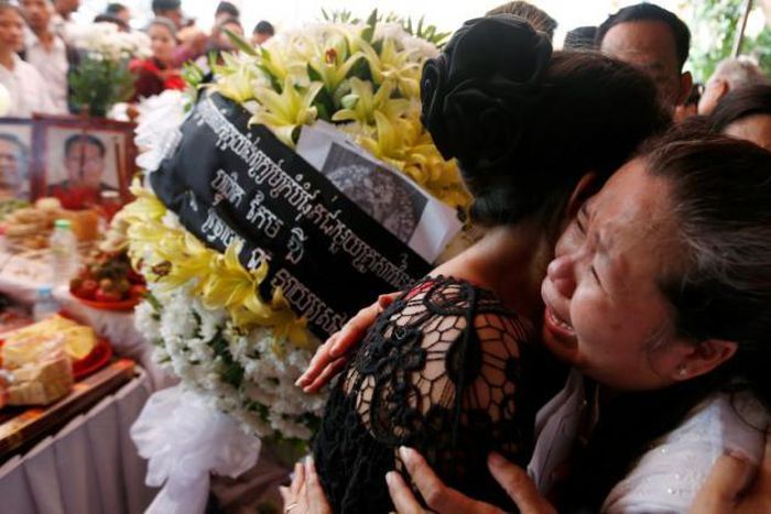 Unemployed man charged with murdering Cambodian government critic