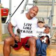 Dwayne Johnson and Gabriel "Tater" Singleton