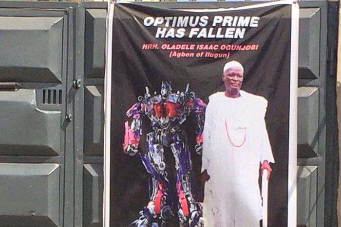 This obituary poster would make you laugh too much