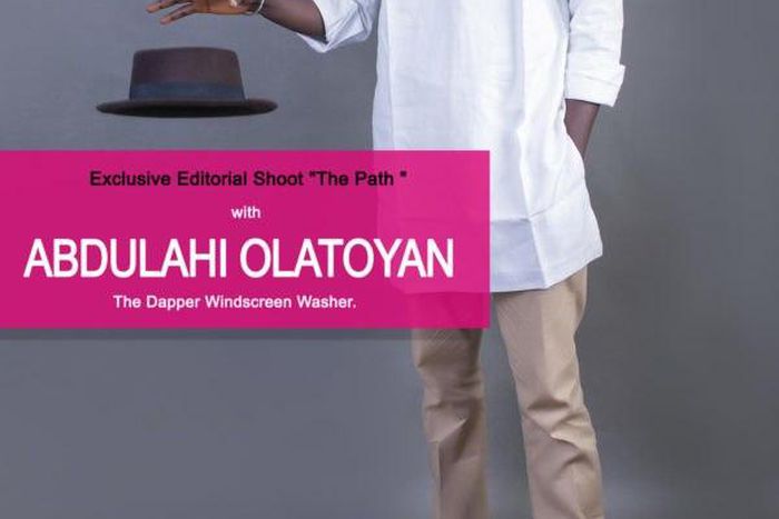 Abdulahi Olatoyan is dapper in new shoot