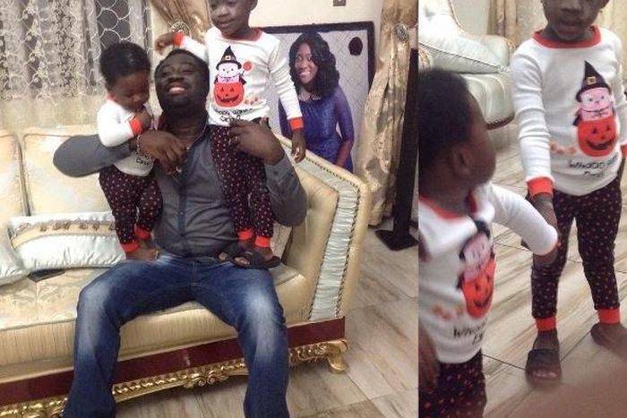 Mercy Johnson's kids and husband