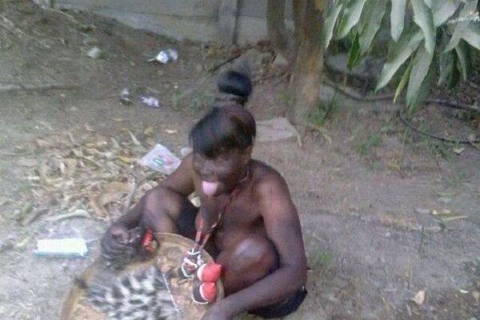 The alleged witch, Esnath Sibanda