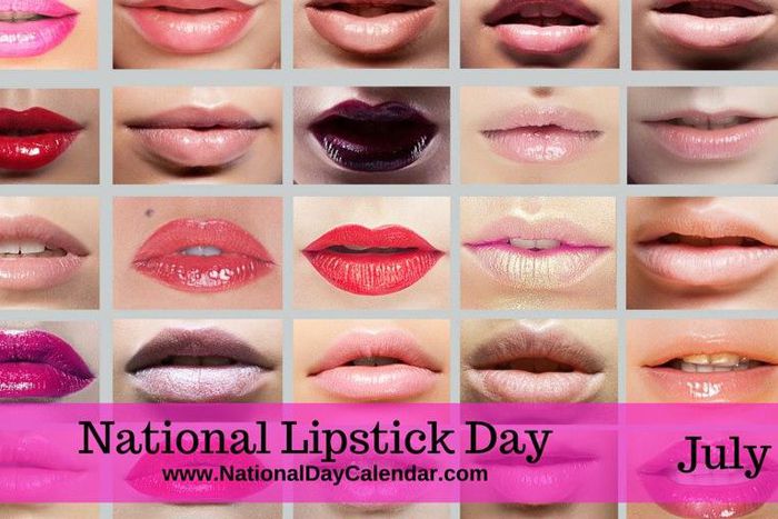 National Lipstick Day is celebrated annually on the 29th July