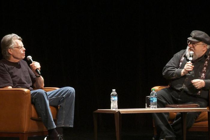Stephen King and George RR Martin