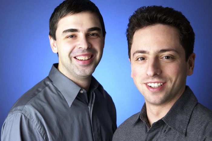 Google founders, Larry Page and Sergey Brin