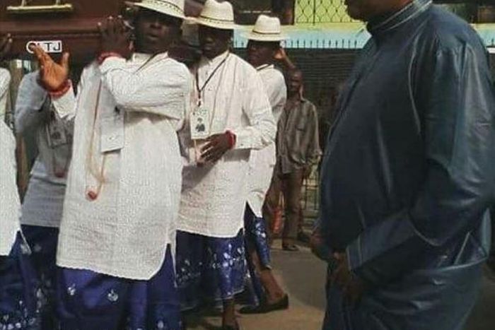 Henrietta Kosoko's burial ceremony
