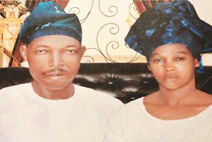 Jafaru Sogei and the late Rose, in good times