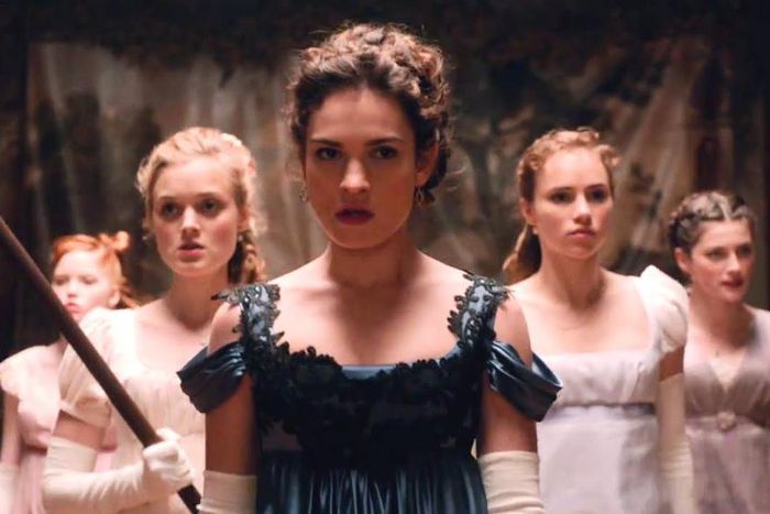 'Pride and Prejudice and Zombies' trailer is out and it is batshit crazy