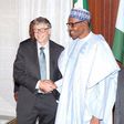 Bill Gates meets President Muhammadu Buhari on January 20, 2016