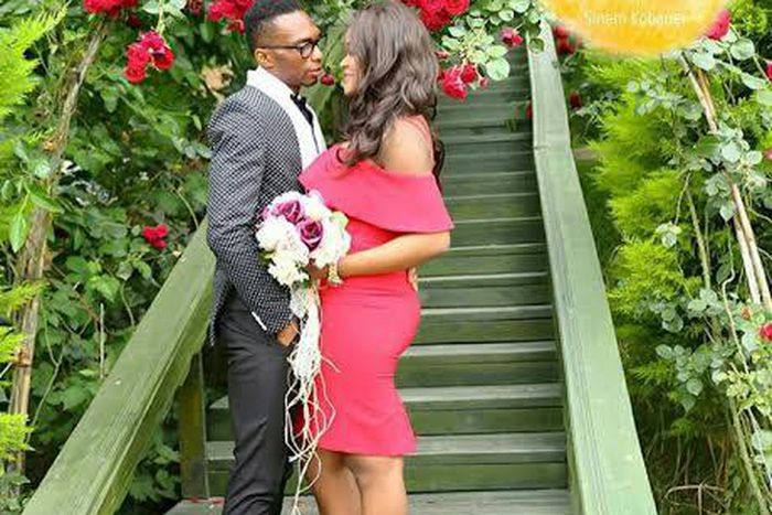 Uche Kalu and wife, Ada