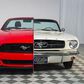 Ford builds one Mustang with 1965 and 2015 Mustangs