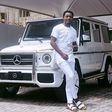 AY Makun with his Mercedes Benz G Wagon