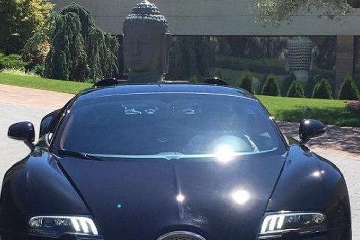 Cristiano Ronaldo's Bugatti Veyron