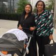 Tonto Dikeh-Churchill, baby X and mother-in-law