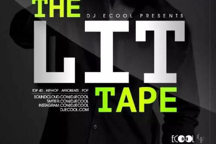 DJ E-Cool The Lit tape artwork