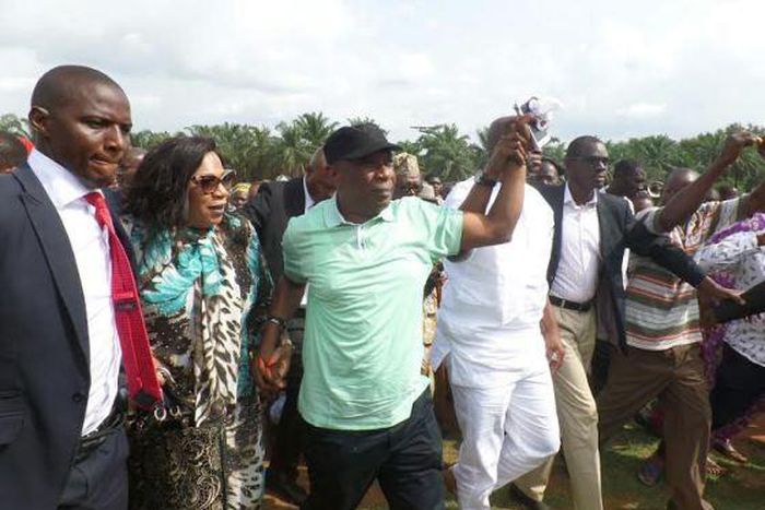 Freed Ekiti lawmaker, Afolabi Akanni returns to Ekiti.