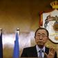 United Nations (U.N.) Secretary-General Ban Ki-moon speaks during a news conference at the Foreign Ministry in Amman March 27, 2016.