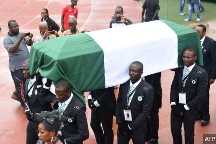 Stephen Keshi's funeral