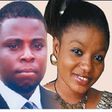The suspect, David Ogundele and the late Tosin Ashinwo