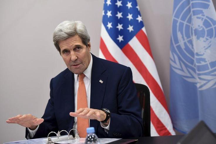 US Secretary of State John Kerry speaks in a file photo.