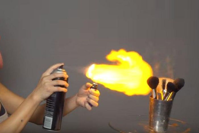 Nikita Dragun shows extreme ways to clean brushes