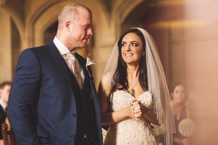 Cassie and Lewis Byrom's Harry Porter themed wedding