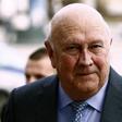 South Africa's former president Frederik Willem de Klerk arrives at a news conference one day ahead of the 13th World Summit of Nobel Peace Prize Laureates in Warsaw October 20, 2013. REUTERS/Kacper Pempel
