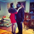 Caroline Danjuma with her husband