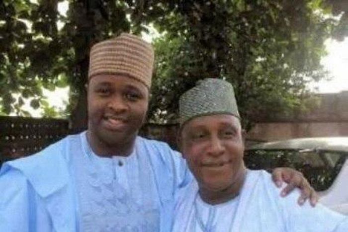 Femi Adebayo and dad, Adebayo Salami