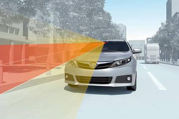 Toyota models will come with safety features, such as emergency braking