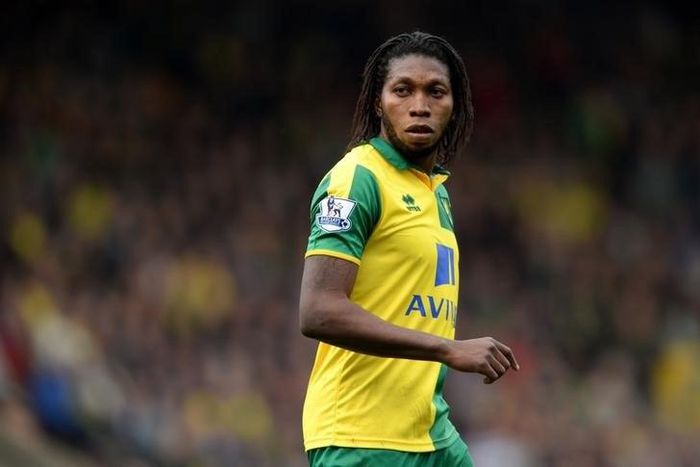 Norwich City's Dieumerci Mbokani