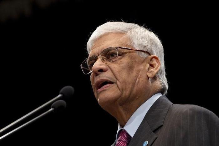 OPEC Secretary-General Abdullah al-Badri speaks during the 15th International Oil and Gas Conference in Tehran November 1, 2011. OPEC's secretary-general said on Tuesday that oil consumers and producer countries were "comfortable" with current oil pric...