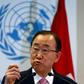 U.N. Secretary-General Ban Ki-moon gestures during a news conference at the Conference on the Prevention of Violent Extremism at the United Nations in Geneva, Switzerland, April 8, 2016.