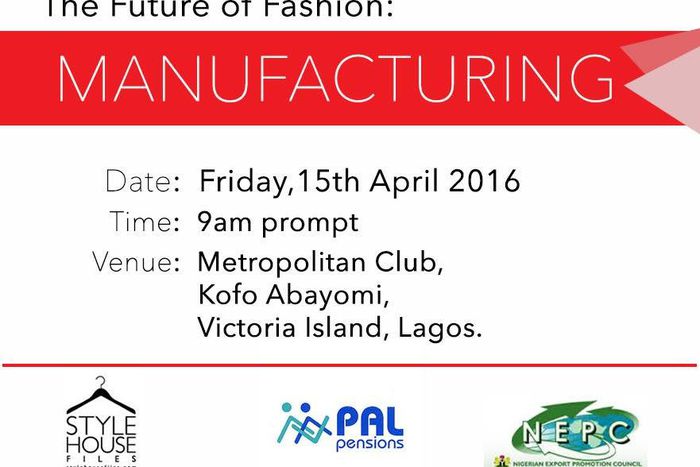 Fashion Business Series (FBS) platform will return on the 15th of April 2016 to Lagos