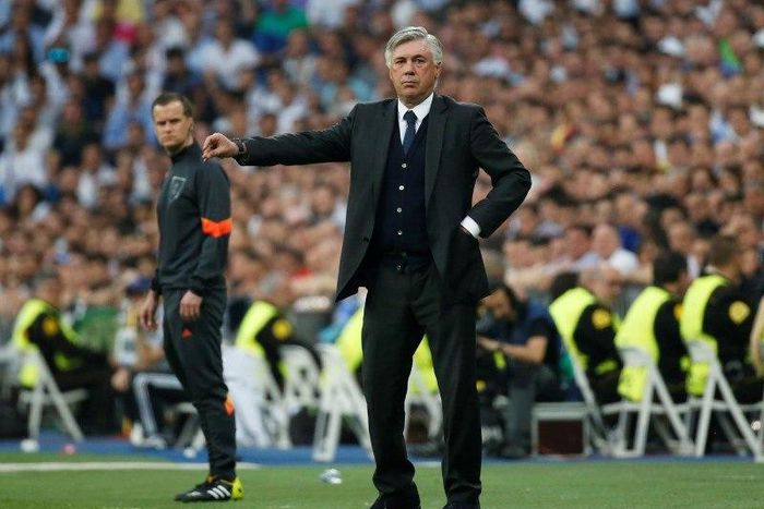 Former Real Madrid coach Carlo Ancelotti