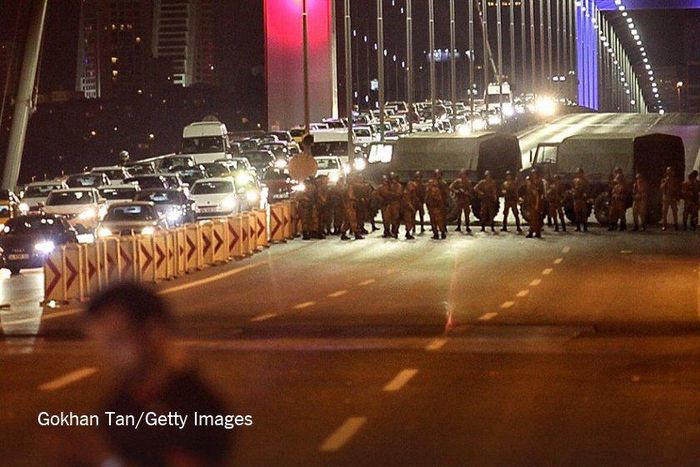 Turkish military takes over government (Getty Images)