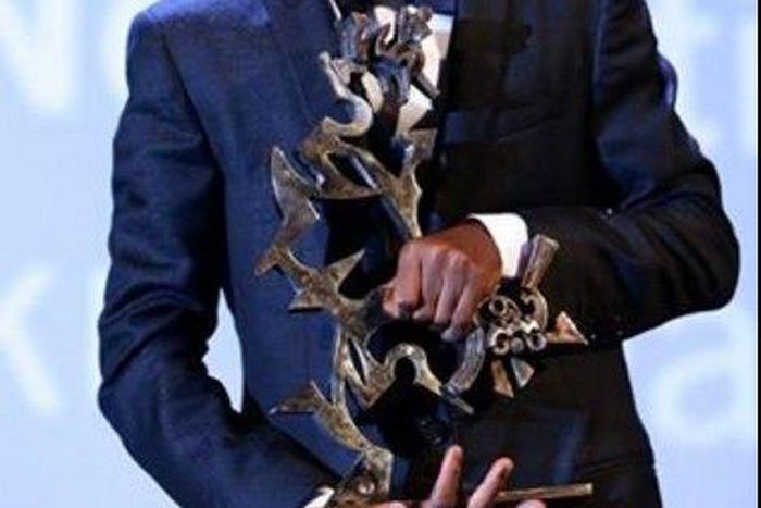 Abraham Attah at the 88th Annual Academy Awards at Hollywood & Highland Center on February 28, 2016 in Hollywood, California.