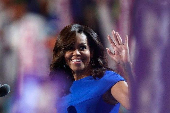 Michelle Obama in Christian Siriano