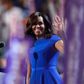 Michelle Obama in Christian Siriano